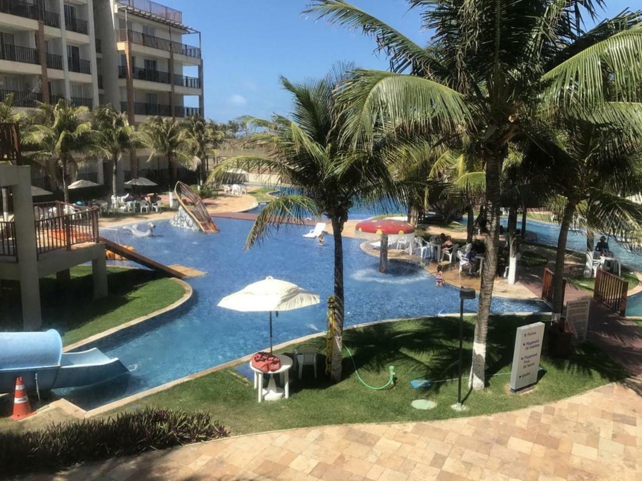 Apartamento Completo No Beach Living Porto Das Dunas - Apto Luxo Акірас Екстер'єр фото