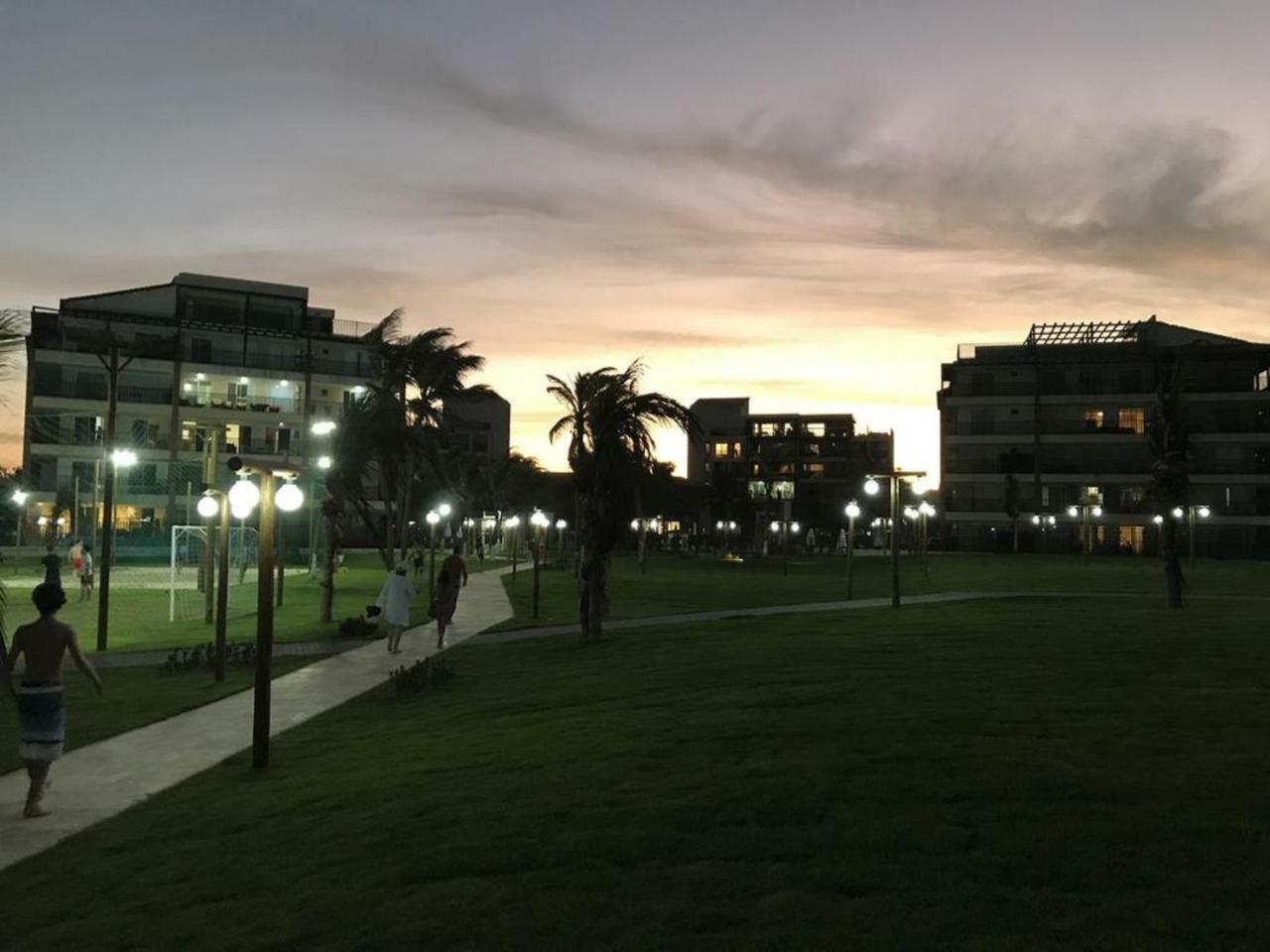 Apartamento Completo No Beach Living Porto Das Dunas - Apto Luxo Акірас Екстер'єр фото