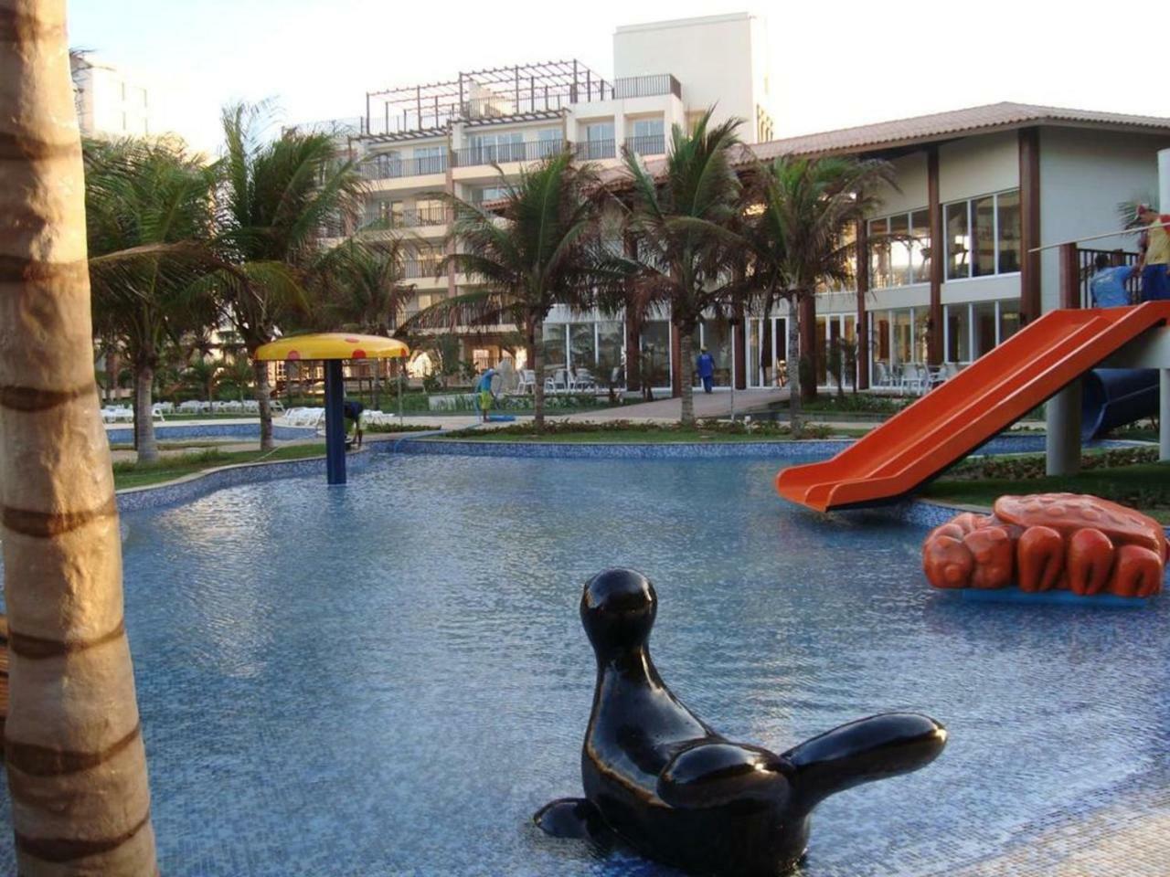 Apartamento Completo No Beach Living Porto Das Dunas - Apto Luxo Акірас Екстер'єр фото