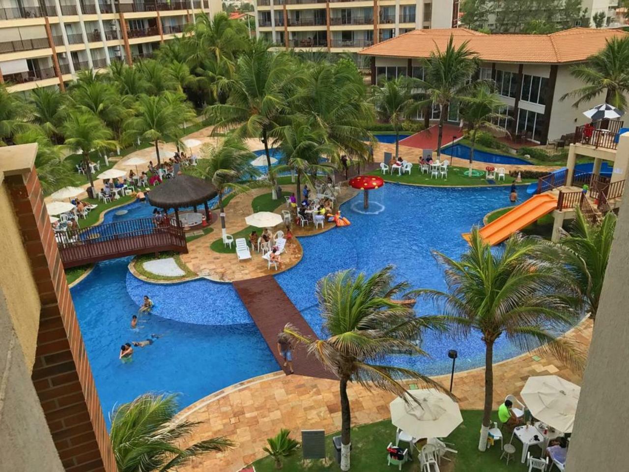 Apartamento Completo No Beach Living Porto Das Dunas - Apto Luxo Акірас Екстер'єр фото