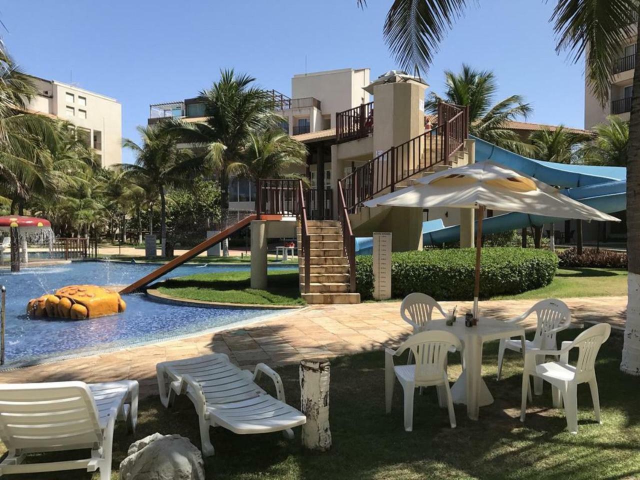 Apartamento Completo No Beach Living Porto Das Dunas - Apto Luxo Акірас Екстер'єр фото